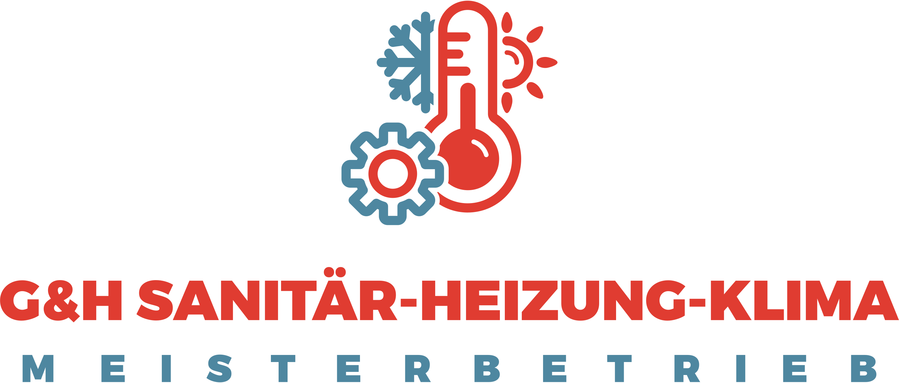 G&H Sanitär-Heizung-Klima Wortbildmarke